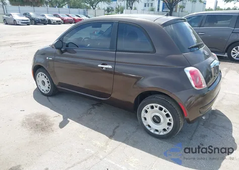 2012 Fiat 500 Pop from USA, damaged, VIN 3C3CFFAR5CT208799